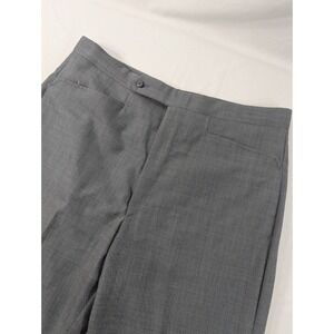 Vintage Jaymar Ruby Sansabelt slacks Pants Mens 34x32 Gray 70s Cut disco